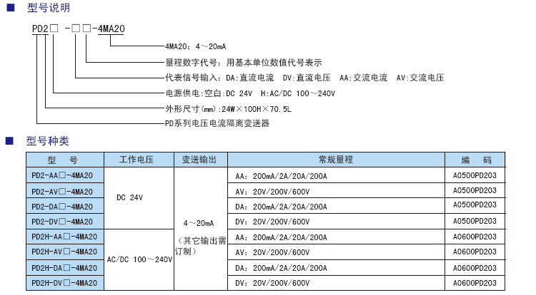 PD系列單相電壓電流變送器型號.jpg