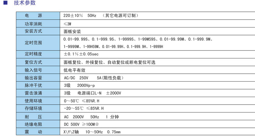 HP-W系列按鍵設定時(shí)間繼電器參數.jpg